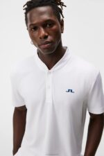 Bode Polo White Men J.Lindeberg Clothing 66XF98 - Image 3