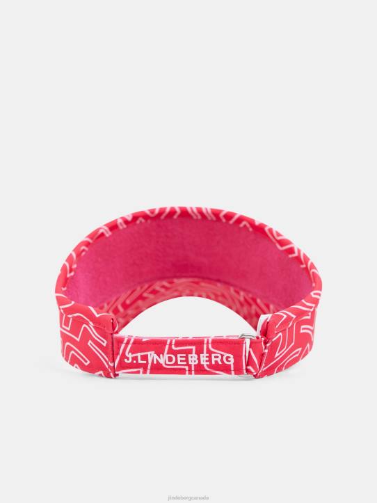 Bon Print Visor Azalea Bridge Swirl Women J.Lindeberg Accessory 66XF2002 - Image 2