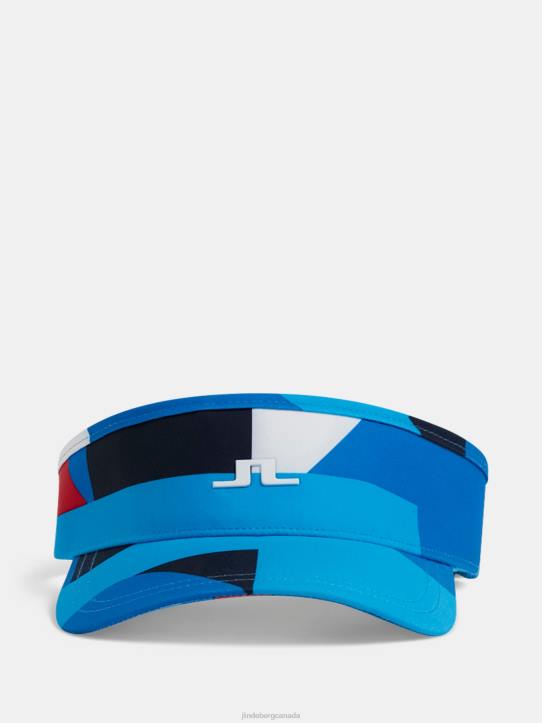 Bon Print Visor Brilliant Blue Big Bridge Women J.Lindeberg Accessory 66XF2004 - Image 1