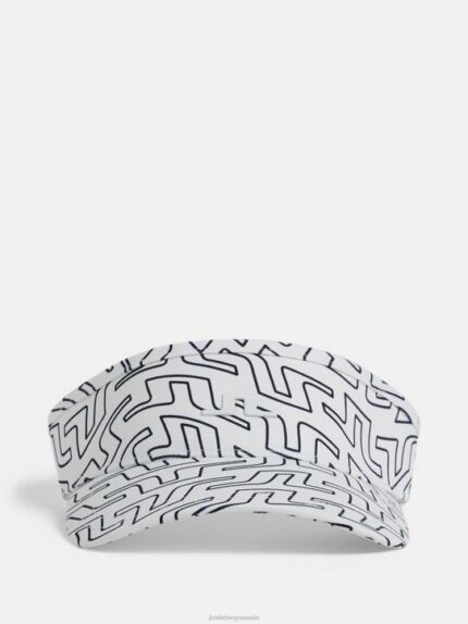 Bon Print Visor White Bridge Swirl Women J.Lindeberg Accessory 66XF2003