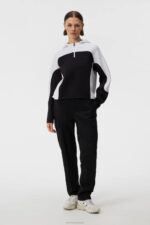 Bonnie Hood Black Women J.Lindeberg Clothing 66XF1873 - Image 2