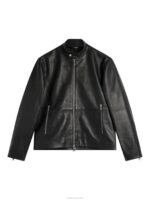 Boris Biker Jacket Black Men J.Lindeberg Clothing 66XF931 - Image 5