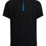 Brayden Golf Polo Black Men J.Lindeberg Clothing 66XF2101