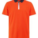 Brayden Golf Polo Tangerine Tango Men J.Lindeberg Clothing 66XF2102