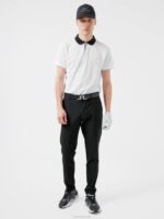 Brayden Golf Polo White Men J.Lindeberg Clothing 66XF2100 - Image 3