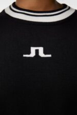 Bree Knitted Sweater Black Women J.Lindeberg Clothing 66XF1768 - Image 5