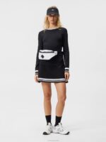 Bree Knitted Sweater Black Women J.Lindeberg Clothing 66XF1821 - Image 2