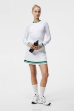 Bree Knitted Sweater White Women J.Lindeberg Clothing 66XF1822 - Image 2