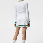 Bree Knitted Sweater White Women J.Lindeberg Clothing 66XF1822
