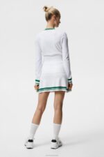 Bree Knitted Sweater White Women J.Lindeberg Clothing 66XF1822