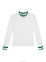 Bree Knitted Sweater White Women J.Lindeberg Clothing 66XF1822 - Image 5