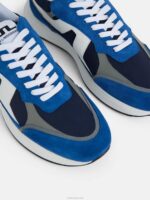 Bridge Light Runner Sneaker Blue Quartz Men J.Lindeberg Footwear 66XF1257 - Image 4