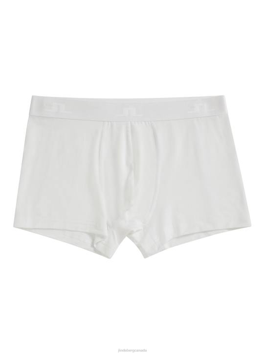 Bridge Lyocell Boxer Briefs White Men J.Lindeberg Accessory 66XF1261 - Image 1