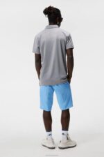 Bridge Polo Grey Melange Men J.Lindeberg Clothing 66XF53
