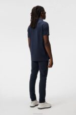 Bridge Polo Navy Men J.Lindeberg Clothing 66XF52