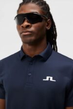 Bridge Polo Navy Men J.Lindeberg Clothing 66XF52 - Image 3