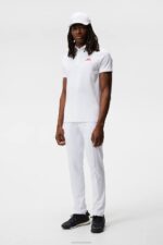 Bridge Polo White Men J.Lindeberg Clothing 66XF302 - Image 2