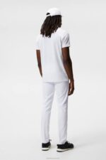 Bridge Polo White Men J.Lindeberg Clothing 66XF302