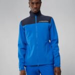 Bridge Rain Jacket Nautical Blue Men J.Lindeberg Clothing 66XF2444