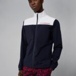 Bridge Rain Jacket Navy Men J.Lindeberg Clothing 66XF2443