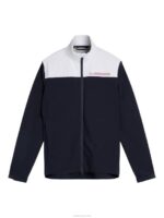 Bridge Rain Jacket Navy Men J.Lindeberg Clothing 66XF2443 - Image 5