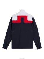 Bridge Rain Jacket Navy Men J.Lindeberg Clothing 66XF2443 - Image 6