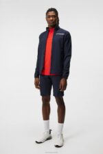 Bridge Rain Jacket Navy Men J.Lindeberg Clothing 66XF702 - Image 2