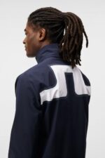 Bridge Rain Jacket Navy Men J.Lindeberg Clothing 66XF702 - Image 3