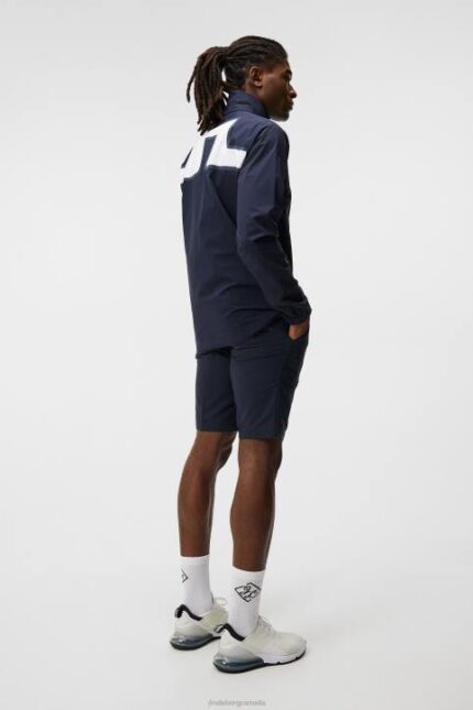 Bridge Rain Jacket Navy Men J.Lindeberg Clothing 66XF702