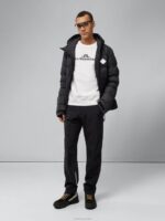 Bridge Rain Pants Black Men J.Lindeberg Clothing 66XF2203 - Image 3