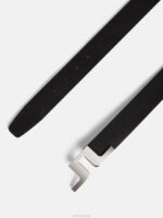 Bridger Leather Belt Black Men J.Lindeberg Accessory 66XF859