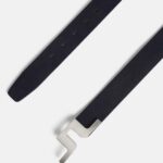 Bridger Leather Belt Navy Men J.Lindeberg Accessory 66XF857