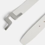 Bridger Leather Belt White Men J.Lindeberg Accessory 66XF858
