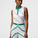 Brielle Top White Women J.Lindeberg Clothing 66XF1431