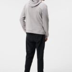 Brush Hoodie Grey Melange Men J.Lindeberg Clothing 66XF515