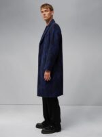 Burke Geo Coat Navy Men J.Lindeberg Clothing 66XF2405 - Image 4