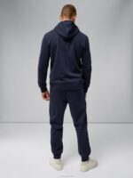 Cal Sweat Hoodie Navy Men J.Lindeberg Clothing 66XF1088