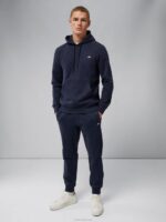 Cal Sweat Pant Navy Men J.Lindeberg Clothing 66XF1085 - Image 2