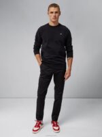 Cal Sweatshirt Black Men J.Lindeberg Clothing 66XF1092 - Image 2