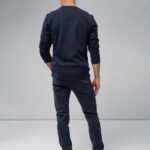 Cal Sweatshirt Navy Men J.Lindeberg Clothing 66XF1090