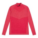 Camilla Top Rose Red Melange Women J.Lindeberg Clothing 66XF1349