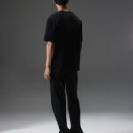 Camilo Graphic Tee Black Men J.Lindeberg Clothing 66XF2135