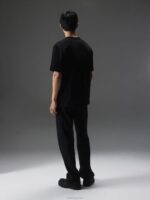 Camilo Graphic Tee Black Men J.Lindeberg Clothing 66XF2135