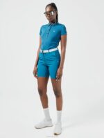 Cara Golf Polo Moroccan Blue Women J.Lindeberg Clothing 66XF2601 - Image 3