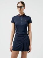 Cara Golf Polo Navy Women J.Lindeberg Clothing 66XF2600