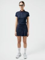 Cara Golf Polo Navy Women J.Lindeberg Clothing 66XF2600 - Image 3
