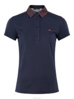 Cara Golf Polo Navy Women J.Lindeberg Clothing 66XF2600 - Image 5