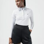 Cara Golf Polo White Women J.Lindeberg Clothing 66XF2599