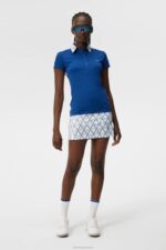 Cara Polo Little Boy Blue Diamond Women J.Lindeberg Clothing 66XF1365 - Image 3