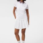 Cara Polo Micro Bridge Rose Red Women J.Lindeberg Clothing 66XF1366